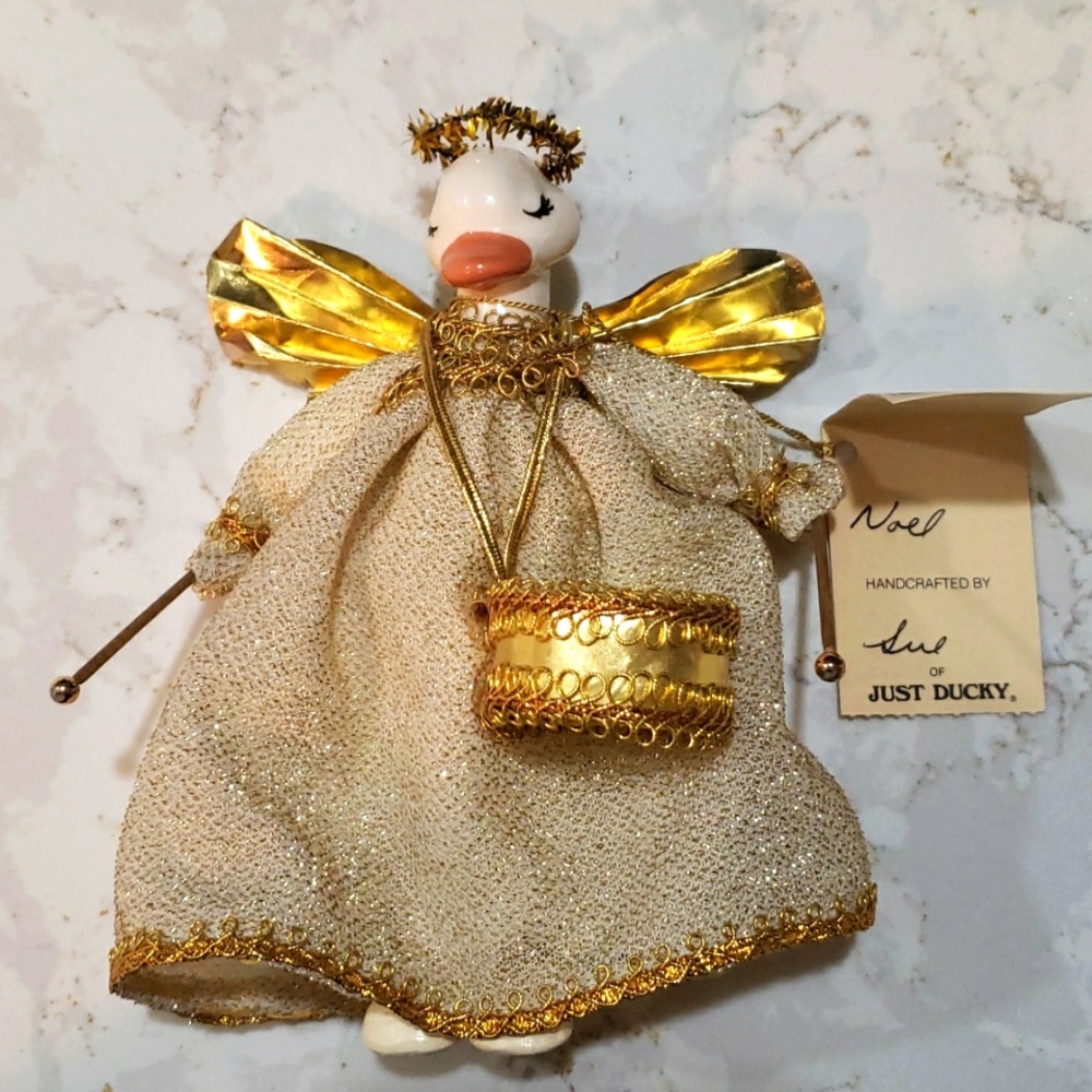 Vintage Ducks and Friends Noel angel